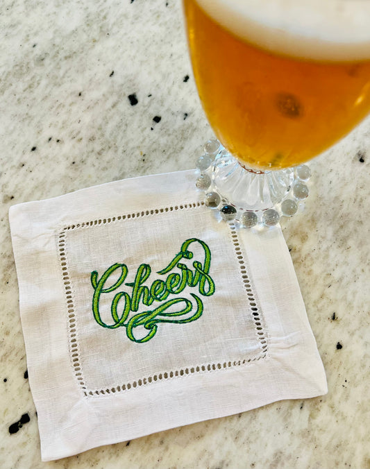 Cheers Cocktail Napkin (Set of 4)