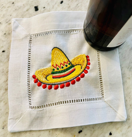 Sombrero Cocktail Napkin (Set of 4)