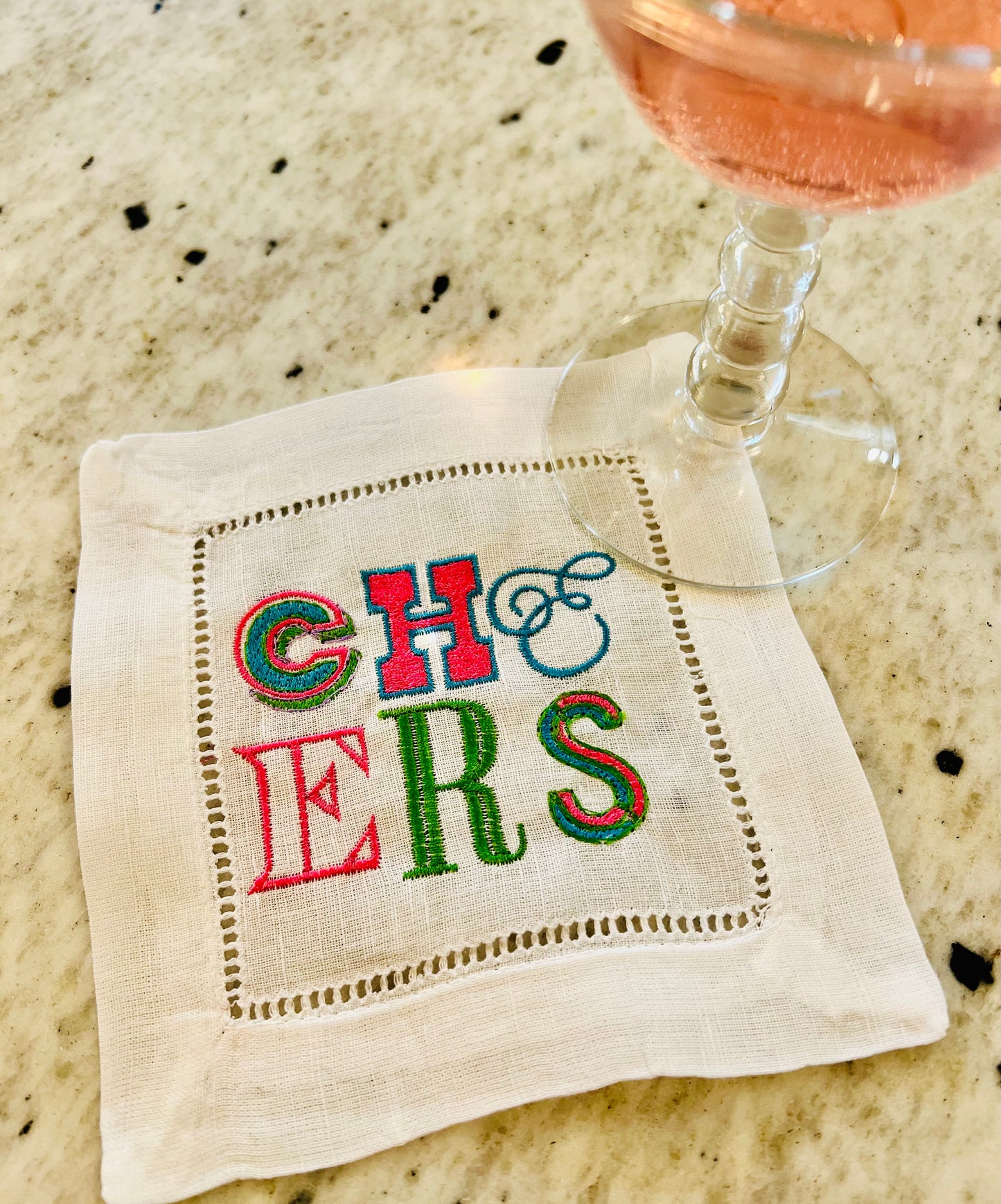 Crazy Cheers Cocktail Napkin (Set of 4)