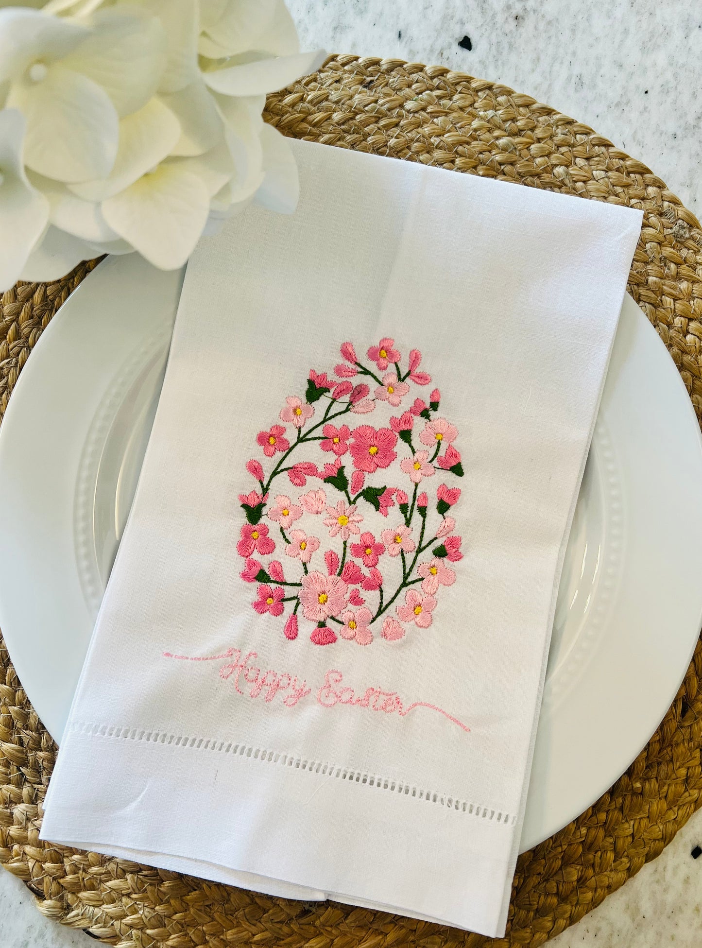 Happy Easter Tea Towel